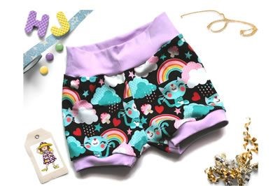 Buy 9-12m Cuff Pants Rainbow Cats now using this page